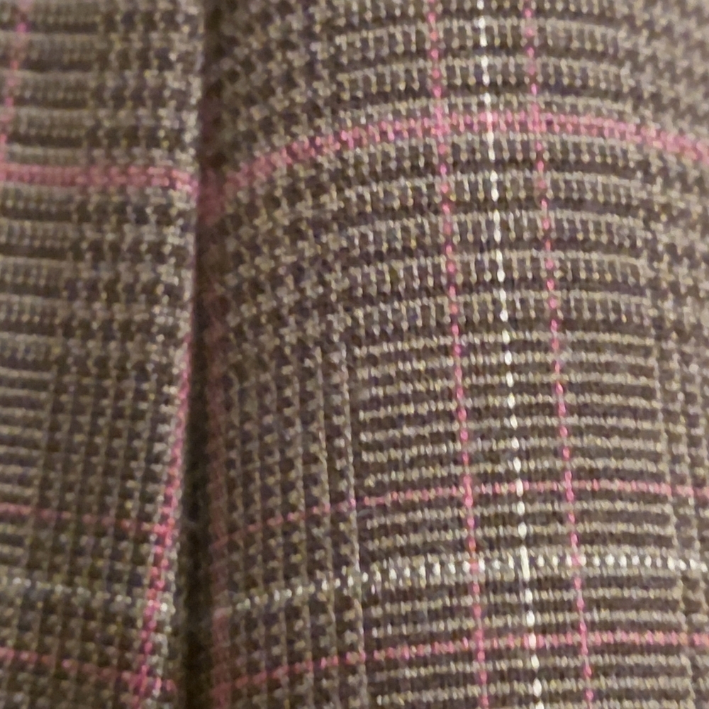 Vintage Plaid A-Line Skirt Grandmacore - Picture 4 of 14